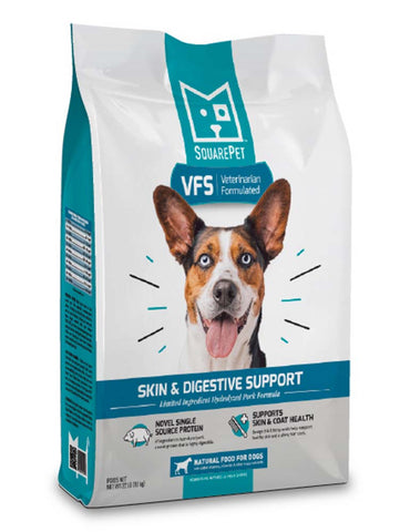 SQUARE Pet VFS Dog Skin & Digestive Support