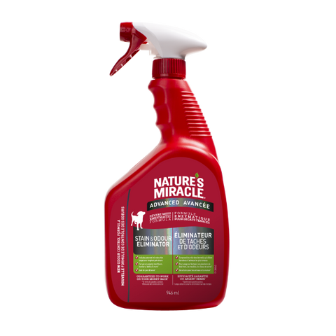 NATURE'S MIRACLE ADVANCED FORMULA STAIN & ODOR REMOVER