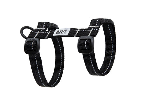 RC PET PRIMARY KITTY HARNESS-BLACK