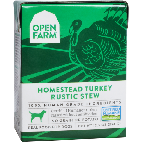 Open Farm Dog Turkey Rustic Stew 12.5 oz