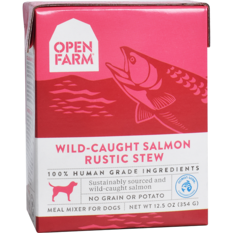 Open Farm Dog Wild Caught Salmon Rustic Stew 12.5 oz