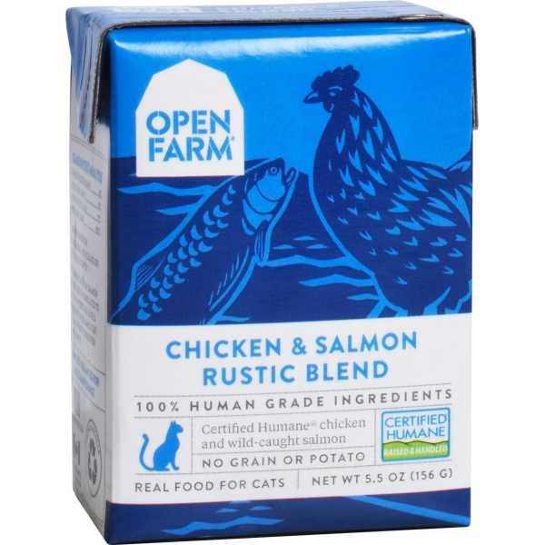 Open Farm Cat Chicken & Salmon Rustic Blend 5.5 oz