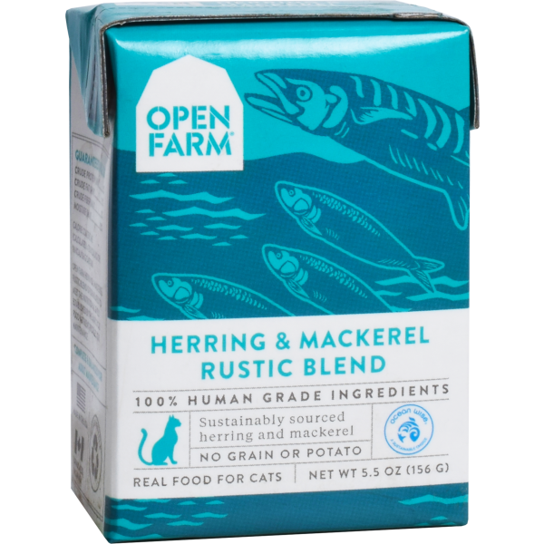 Open Farm Cat Herring & Mackerel Rustic Blend 5.5 oz