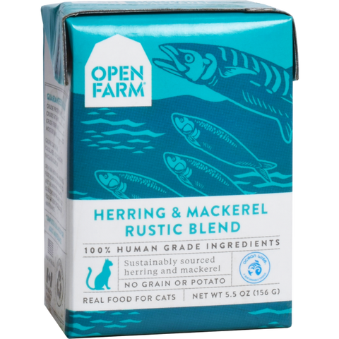 Open Farm Cat Herring & Mackerel Rustic Blend 5.5 oz