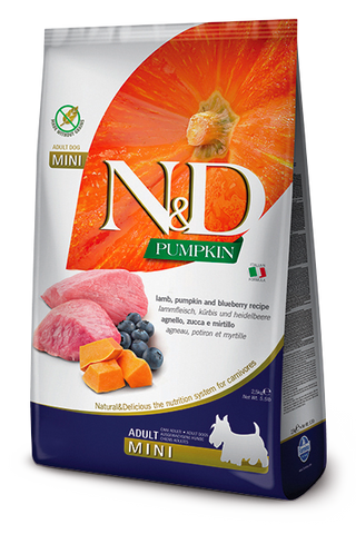 Farmina N&D DOG Pumpkin Lamb & Blueberry MINI