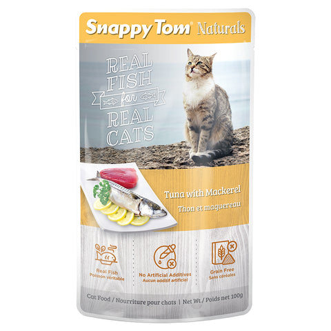 SNAPPY TOM: Tuna with Mackerel 100GM | Cat