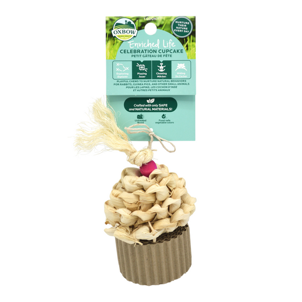 OXBOW Enriched Life Celebration Cupcake Natural Chews
