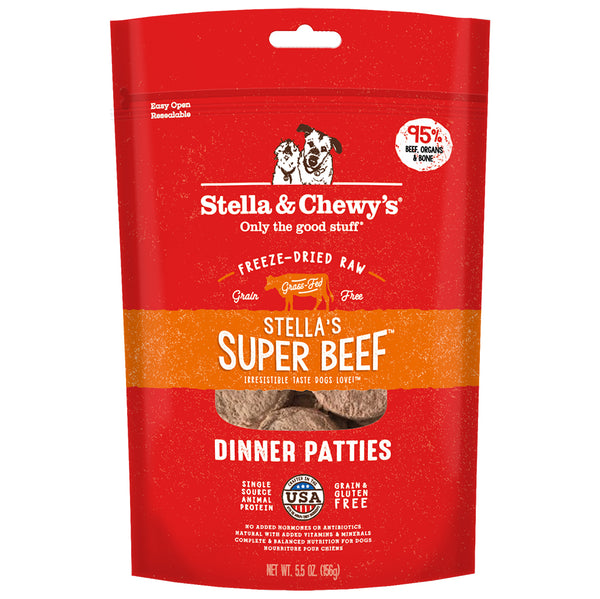 STELLA & CHEWY'S SUPER BEEF DINNER PATTIES