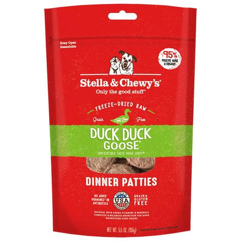STELLA & CHEWY'S DUCK DUCK GOOSE DINNER PATTIES