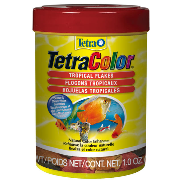 Tetra Color Tropical Flake Food 2.2 oz