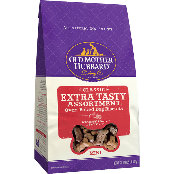 OLD MOTHER HUBBARD EXTRA TASTY ASSORTMENT BISCUITS MINI