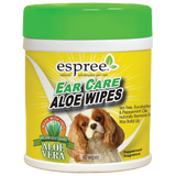 Espree Ear Care Aloe Wipes 60 ct