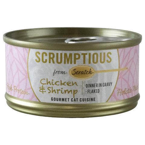 SCRUMPTIOUS : CHICKEN & SHRIMP 2.8OZ CAT