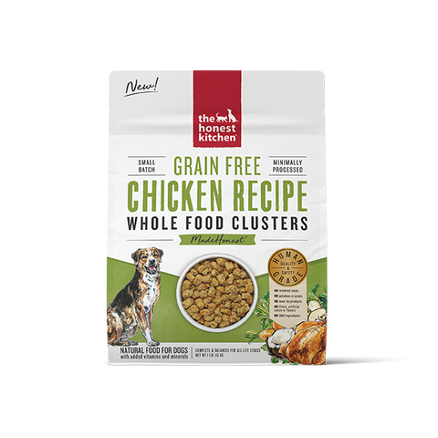 The Honest Kitchen Dog GF Whole Food Clusters Chicken