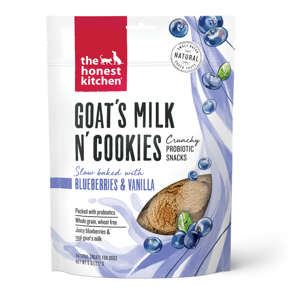 HK Dog Goat's Milk N' Cookies w/ Blueberries & Vanilla 8 oz