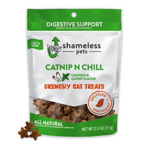 Shameless Pets Cat Treats Cat Treatsnip N Chill 2.5 oz