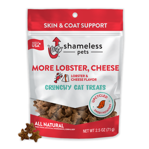 Shameless Pets Cat Treats More Lobster Cheese 2.5 oz