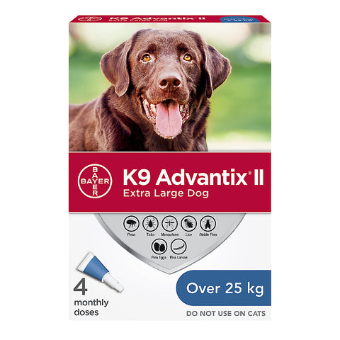 Advantix II - Extra Large Dog Over 25kg