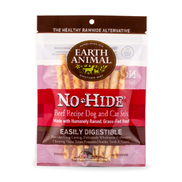 Earth Animal Dog NoHide Chew Grass Fed Beef