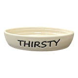 Thirsty Oval Dish 6" | Cat