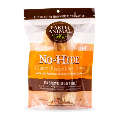 Earth Animal Dog NoHide Chew Cage Free Chicken