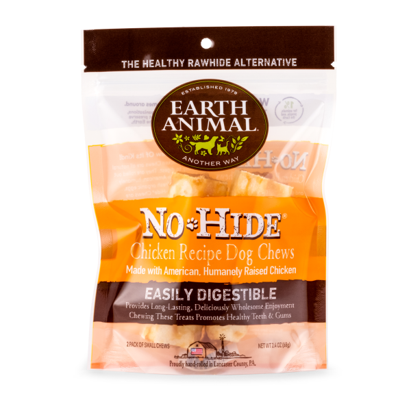 Earth Animal Dog NoHide Chew Cage Free Chicken