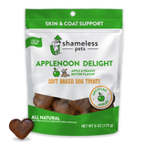 Shameless Pets Dog Soft Baked Treats Applenoon Delight 6 oz