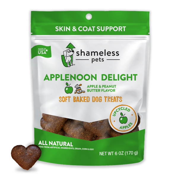 Shameless Pets Dog Soft Baked Treats Applenoon Delight 6 oz