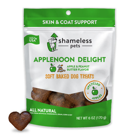 Shameless Pets Dog Soft Baked Treats Applenoon Delight 6 oz