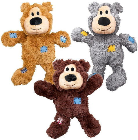 KONG WILD KNOTS BEAR (ASSORTED COLORS)