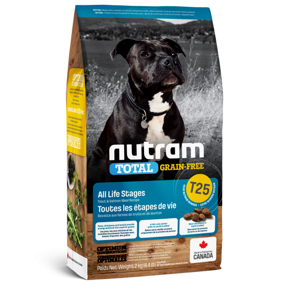 Nutram 3.0 Total GF Dog T25 Trout & Salmon
