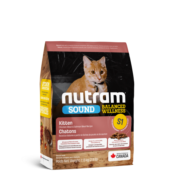 Nutram 3.0 Sound Cat S1 Kitten