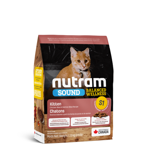 Nutram 3.0 Sound Cat S1 Kitten