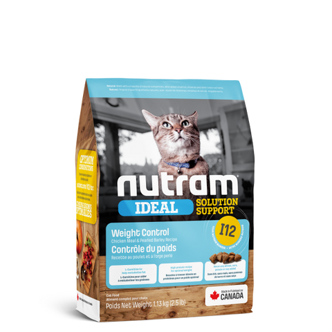 Nutram 3.0 Ideal Cat I12 Weight Control