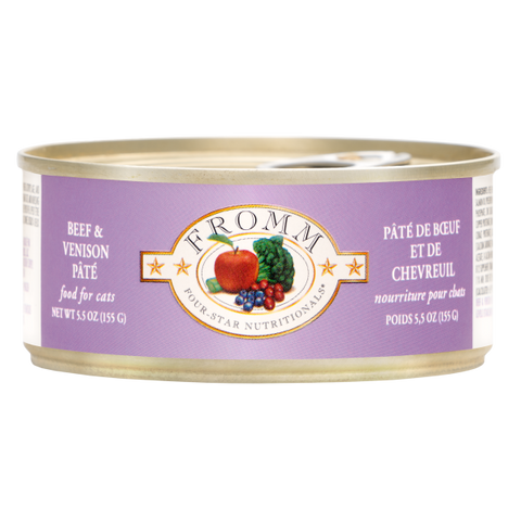Fromm Cat Four-Star Beef & Venison Pate 5.5 oz