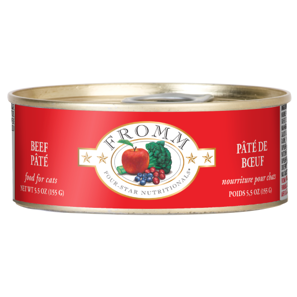 Fromm Cat Four-Star Beef Pate 5.5 oz