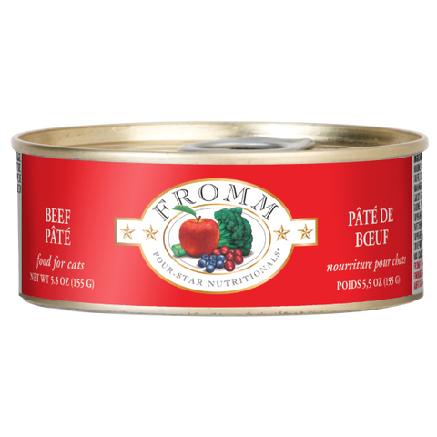 Fromm Cat Four-Star Beef Pate 5.5 oz