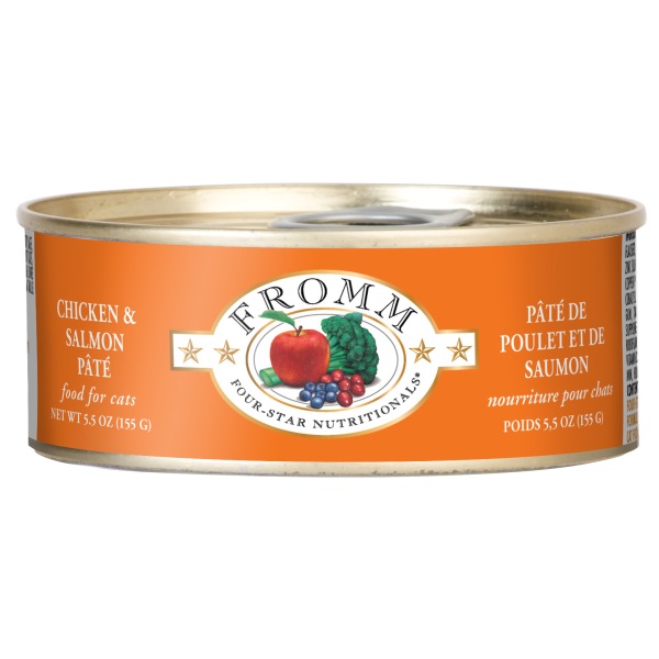 Fromm Cat Four-Star Chicken & Salmon Pate 5.5 oz