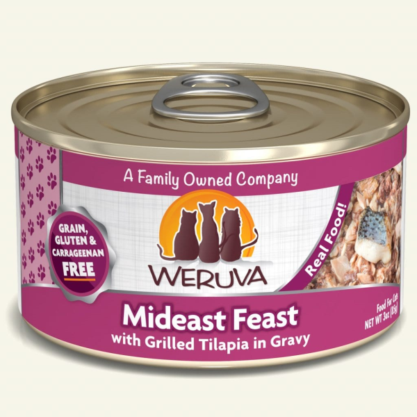 WERUVA CAN: "MIDEAST FEAST" WITH GRILLED TILAPIA IN GRAVY