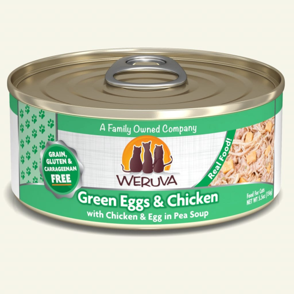 WERUVA CAN: "GREEN EGGS & CHICKEN"  CAT