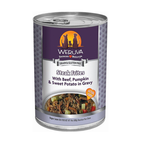 WERUVA DOG STEAK FRITES 14OZ