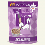 WERUVA CATS IN THE KITCHEN POUCH: "LOVE ME TENDER" CHICKEN & DUCK IN GRAVY RECIPE