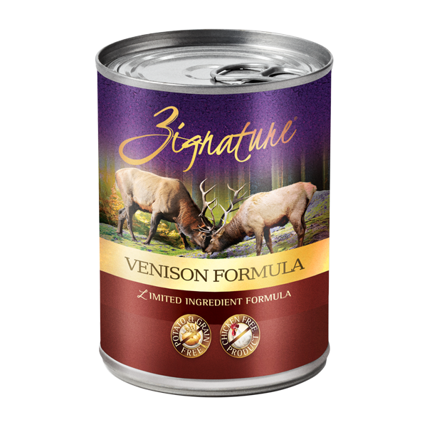 ZIGNATURE CAN: VENISON FORMULA 12/CASE