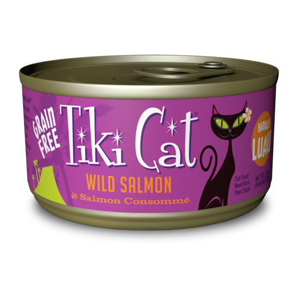 Tiki Cat Luau GF Hanalei Salmon 2.8 oz