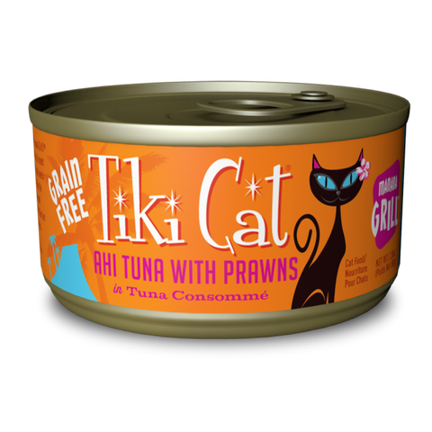 Tiki Cat Hawaiian Grill GF Manana Ahi Tuna/Prawns 2.8 oz