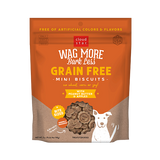 Cloud Star Wag More Bark Less Mini Biscuits - Peanut Butter & Apples 7 oz