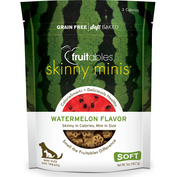 Fruitables Dog Skinny Minis Watermelon Chewy Treats 141 g