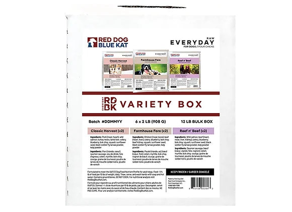 Everyday Raw Variety Bulk for Dogs