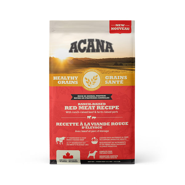 ACANA Healthy Grains Ranch-Raised Red Meat Recipe