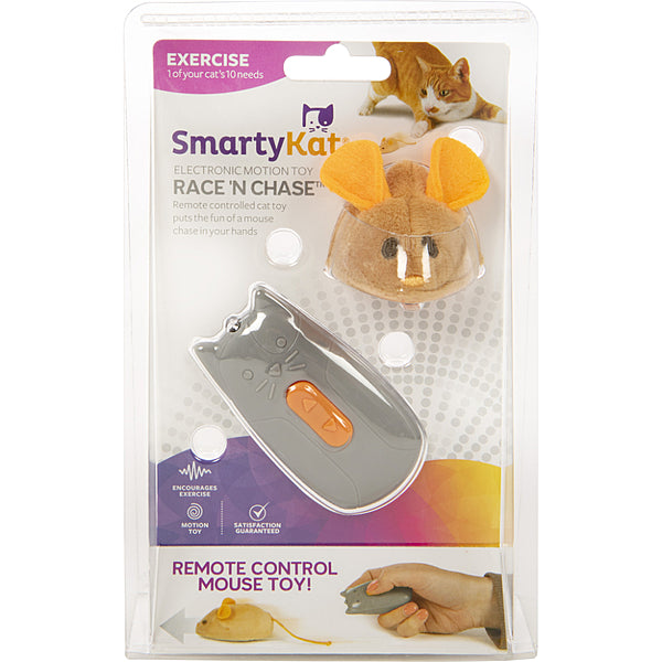 Smarty Kat - Race 'N Chase Remote Control Mouse | Cat